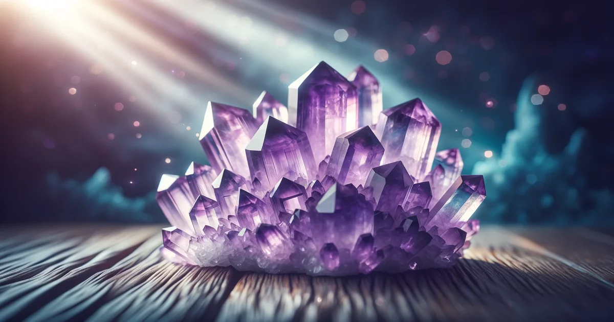 amethyst crystals